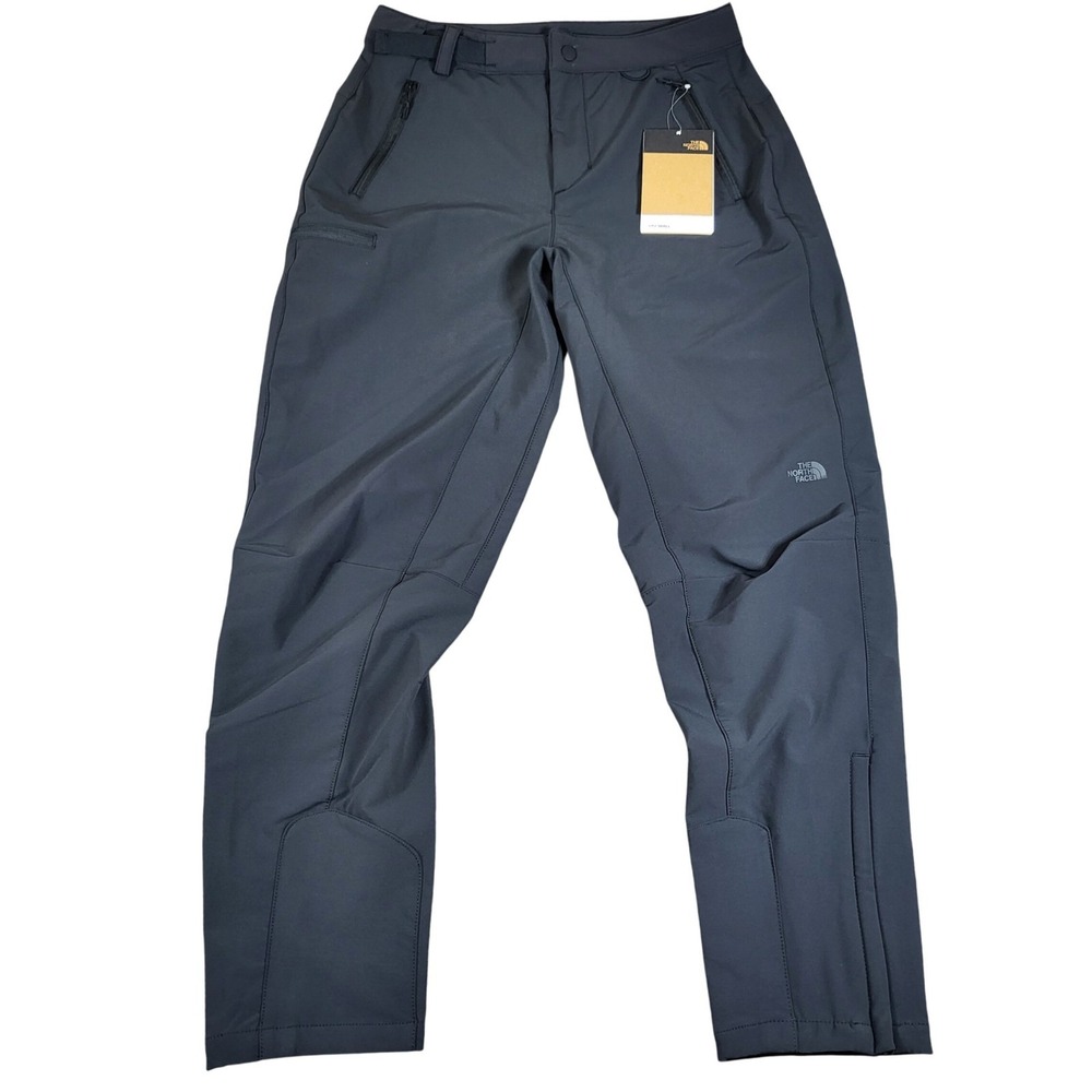 The North Face Women's Bridgeway Pro Pant TNF Black WindWall FlashDry Hiking NWT - Picture 2 of 10